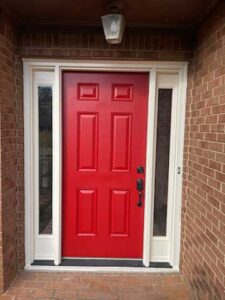 after photo of anderson festeen front door